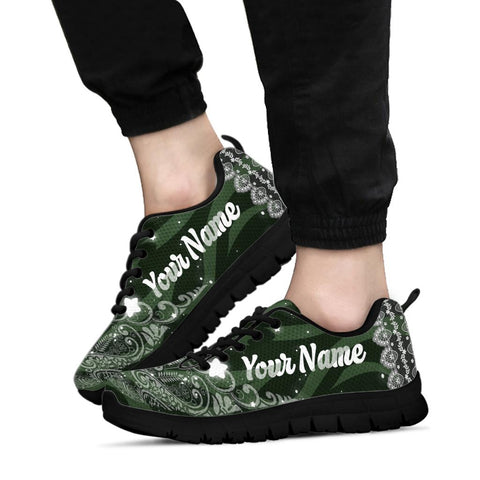 Image of CNA Floral Personalized Sneakers