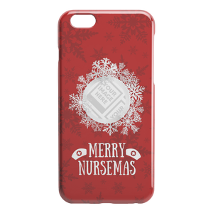 Merry Nursemas - Personalized iPhone Case