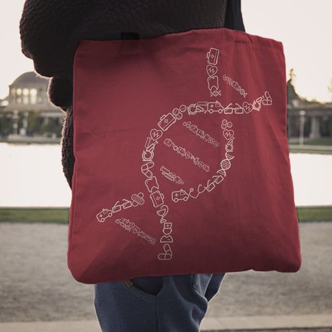 Image of Being A Nurse Is In My DNA Tote Bag -  Tote Bag - EZ9 STORE