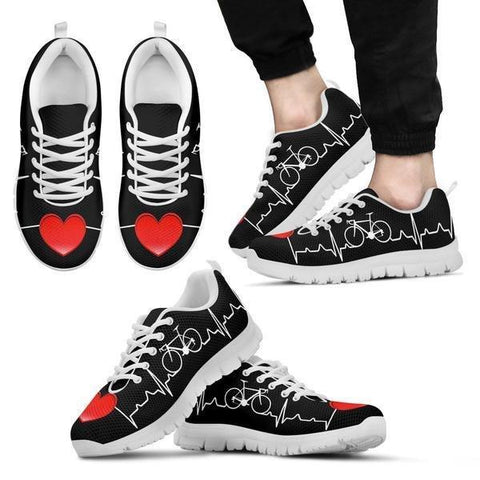 Image of Bicycle Heartbeat Sneakers -  Sneakers - EZ9 STORE