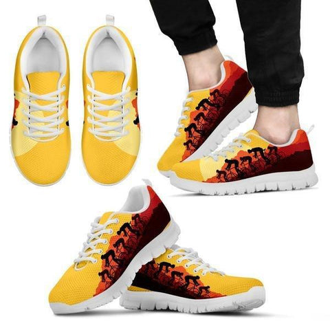 Image of Cycling Sunset Sneakers -  Sneakers - EZ9 STORE