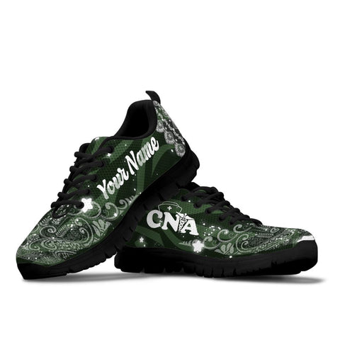 Image of CNA Floral Personalized Sneakers