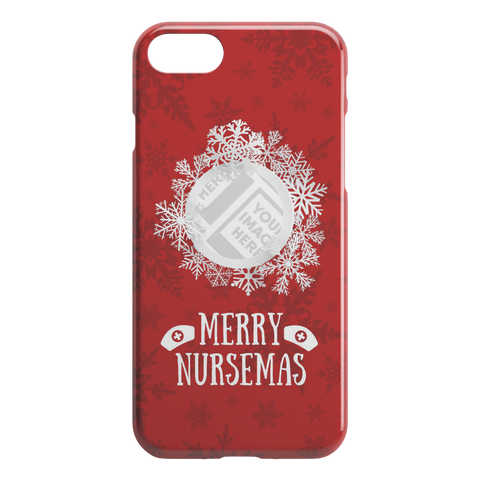 Image of Merry Nursemas - Personalized iPhone Case