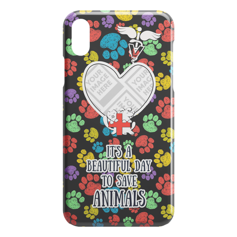 Image of Save Animals - Personalized iPhone Case