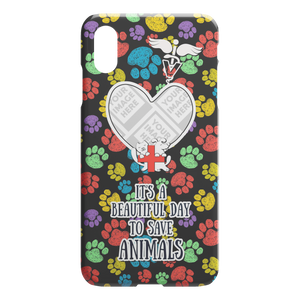Save Animals - Personalized iPhone Case