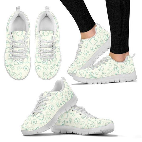 Image of Nurse - Green Medical Sneakers -  Sneakers - EZ9 STORE
