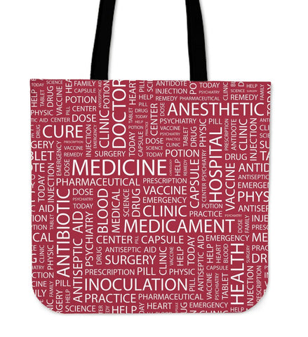 Nurse Medicine Tote Bag - Tote Bag - EZ9 STORE