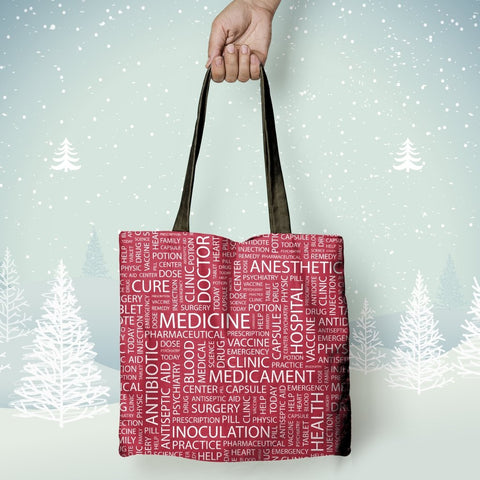 Image of Nurse Medicine Tote Bag - Tote Bag - EZ9 STORE