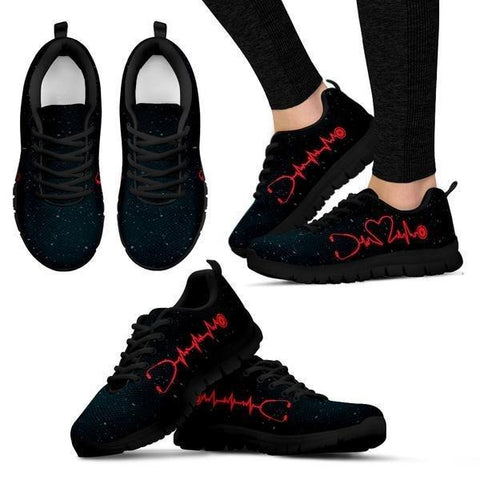 Image of Stethoscope Heartbeat Sneakers - Sneakers - EZ9 STORE