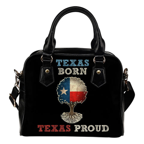 Image of Texas Born Texas Proud Shoulder Bag -  Shoulder Bag - EZ9 STORE