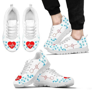 The Nurse's Heartbeat Sneakers - Sneakers - EZ9 STORE