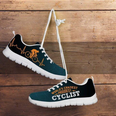 Image of World's Craziest, Proudest Cyclist Sneakers -  Sneakers - EZ9 STORE